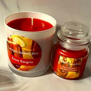 Sassy Sangria Soy Blend Candle 8 oz